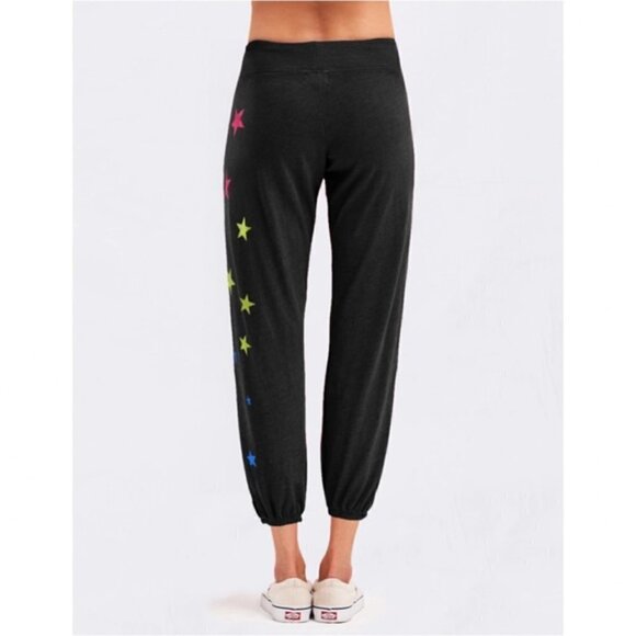 New Sundry Star Print Jogger Sweatpants NWT Size XS (0) - Picture 5 of 14
